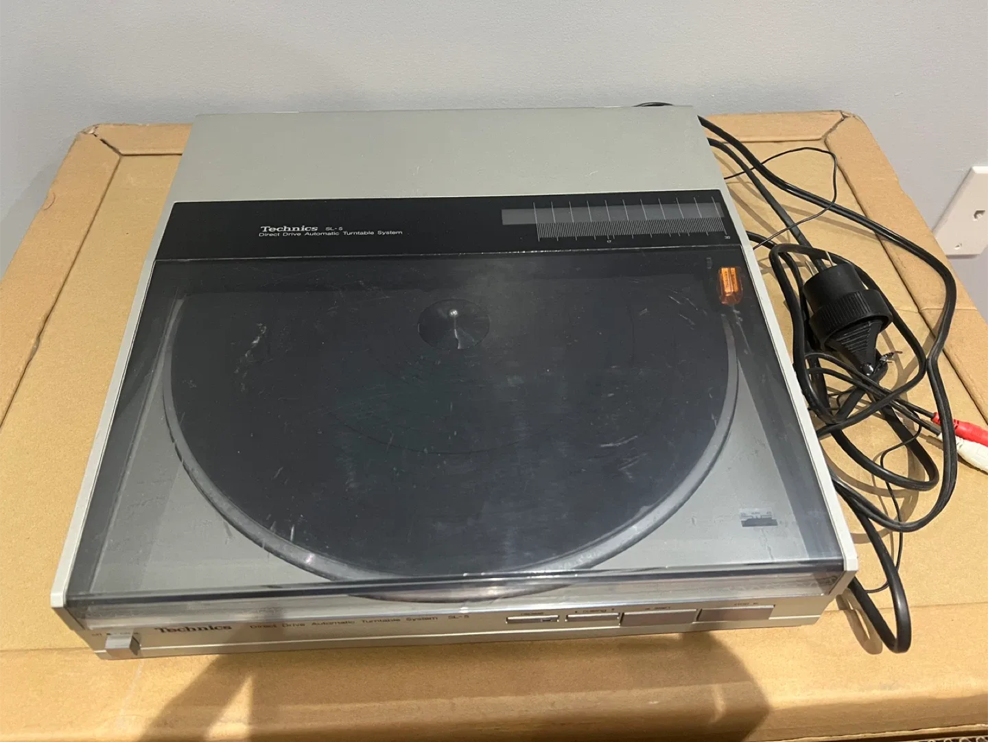 Technics SL-5 Direct Drive Turntable System image indicator(2)