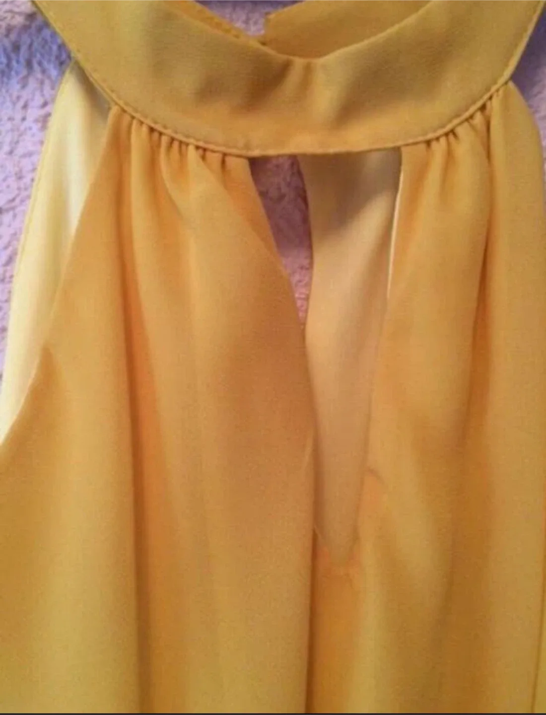 Veneno en la Piel Yellow Maxi Dress #Cleanout image indicator(3)