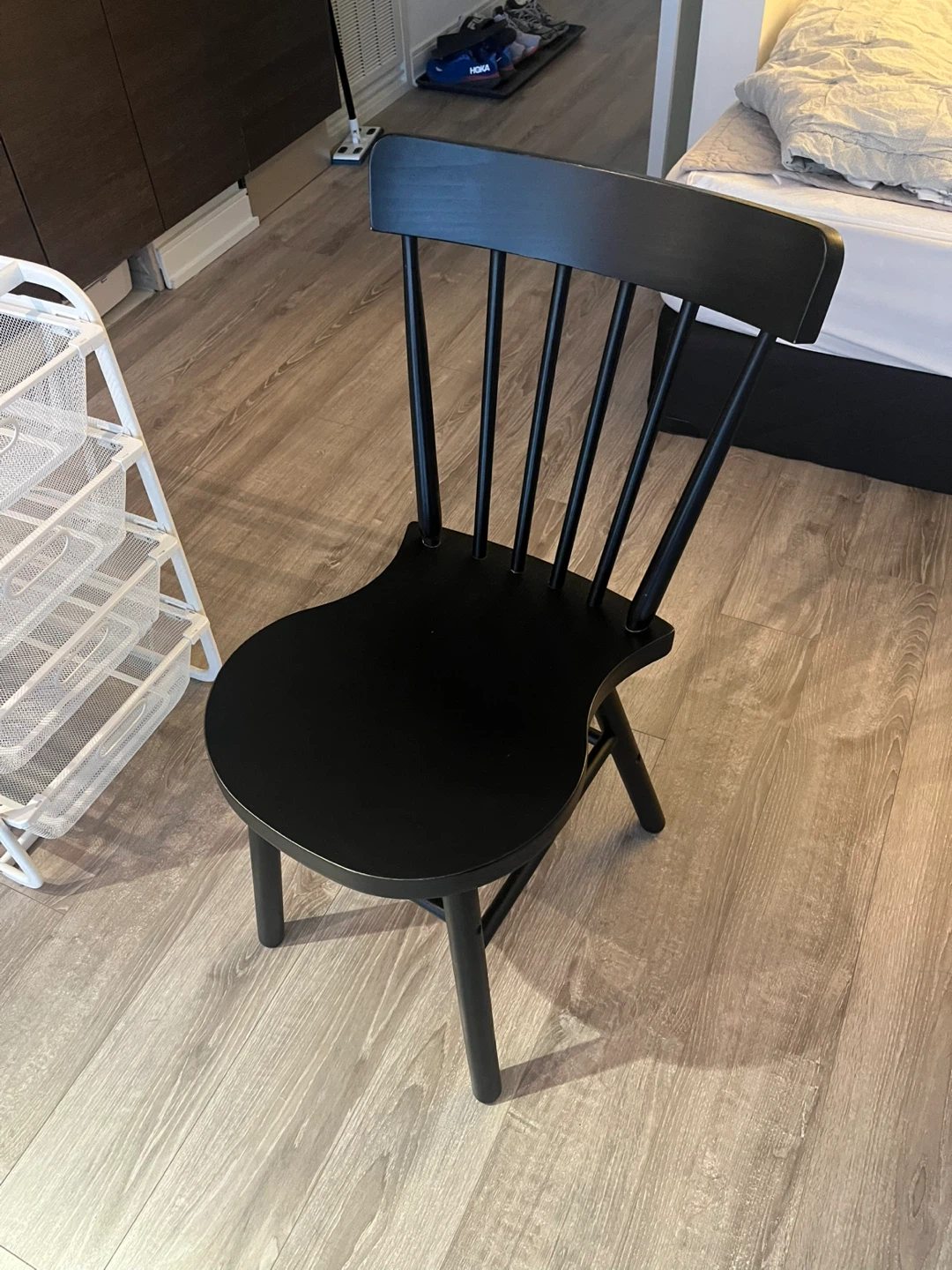 Black Wooden Chair