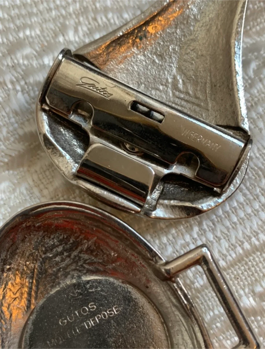 #🎁idea•Vintage Gutos Modele Depose Interlocking Belt image indicator(9)