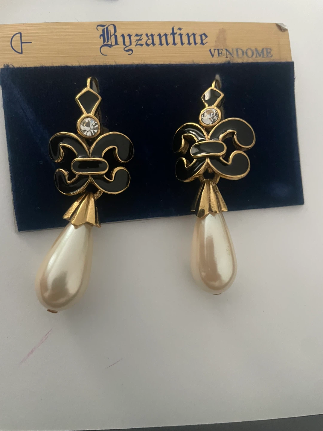 Designer Byzantine Vendome Drop Earrings - photo 5