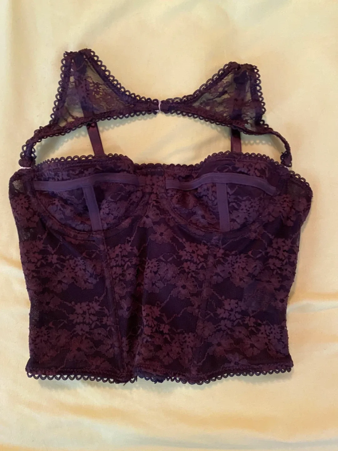 Lace Corset Top - Size XS