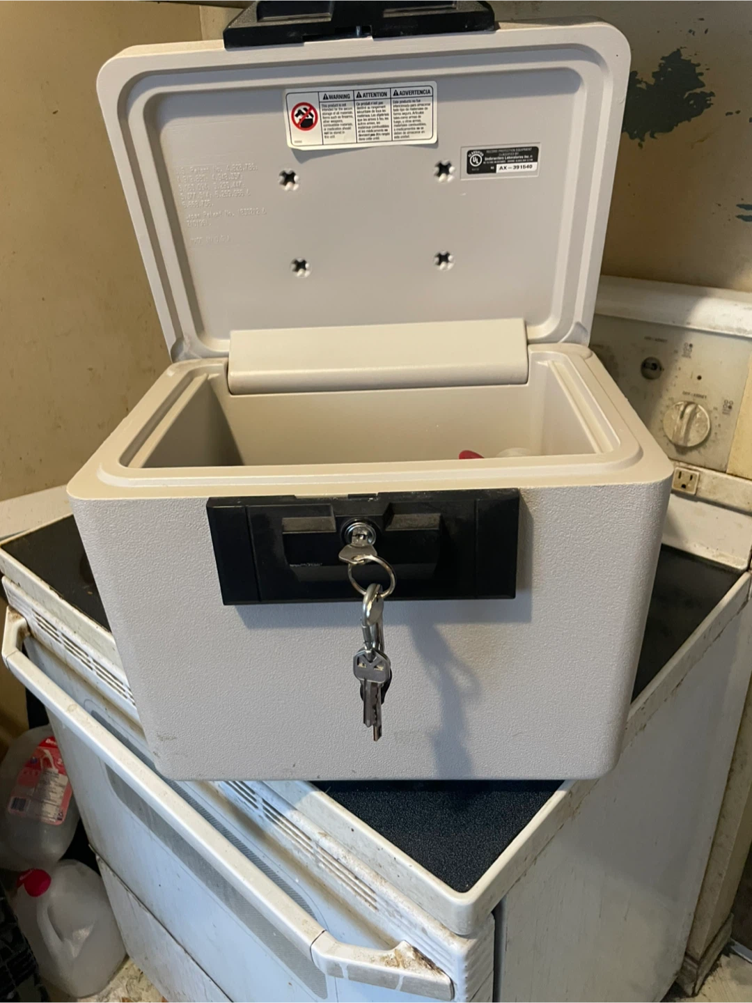 SentrySafe 1170 Fire Safe Box with Key