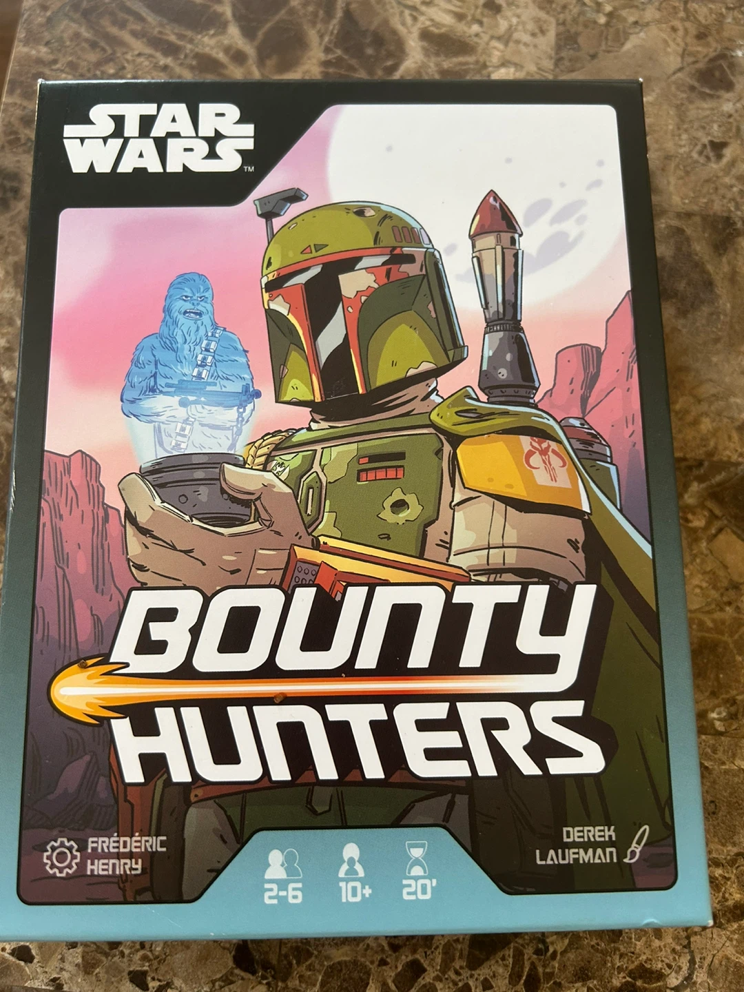 Star Wars Bounty Hunters Board Game #cleanout