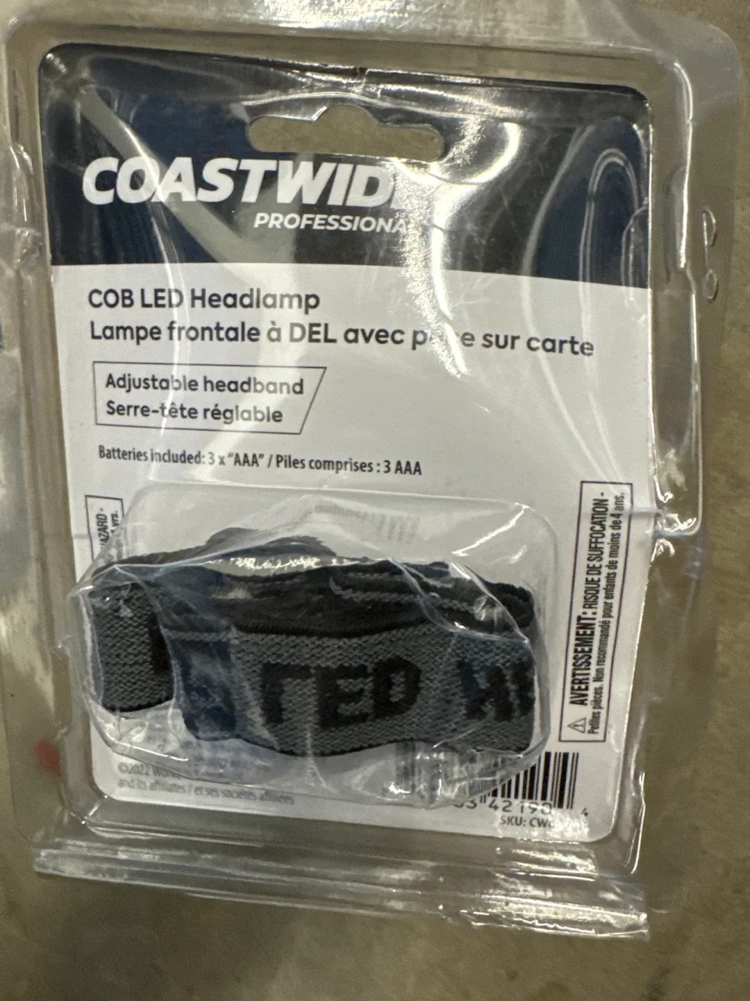 New Coastwide Professional COB LED Headlamp