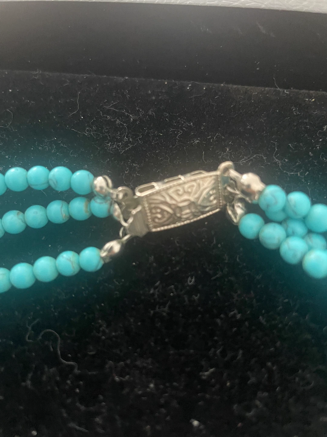 genuine Turquoise Beaded Necklace - photo 5