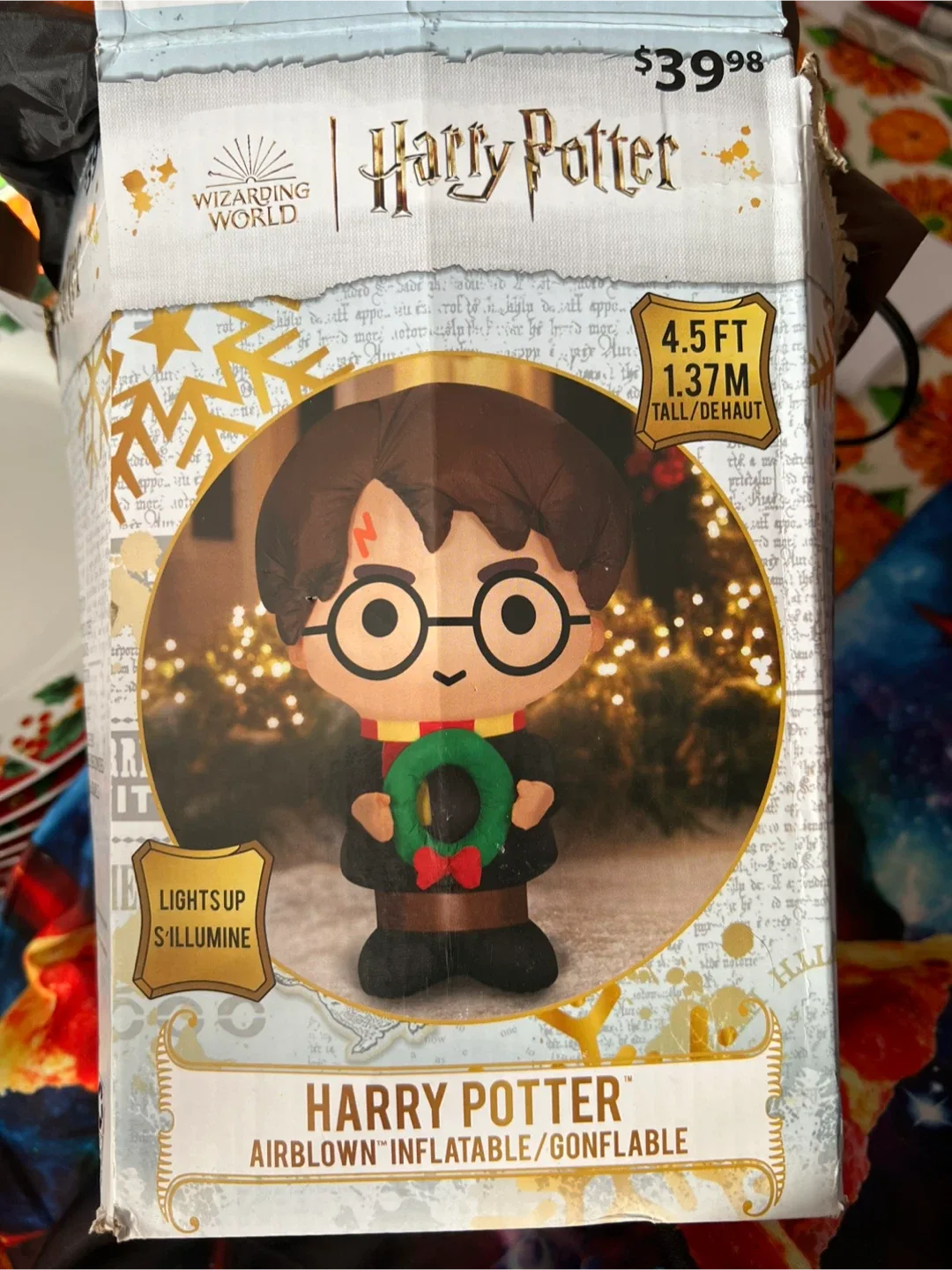 Harry Potter Airblown Inflatable 4.5 FT