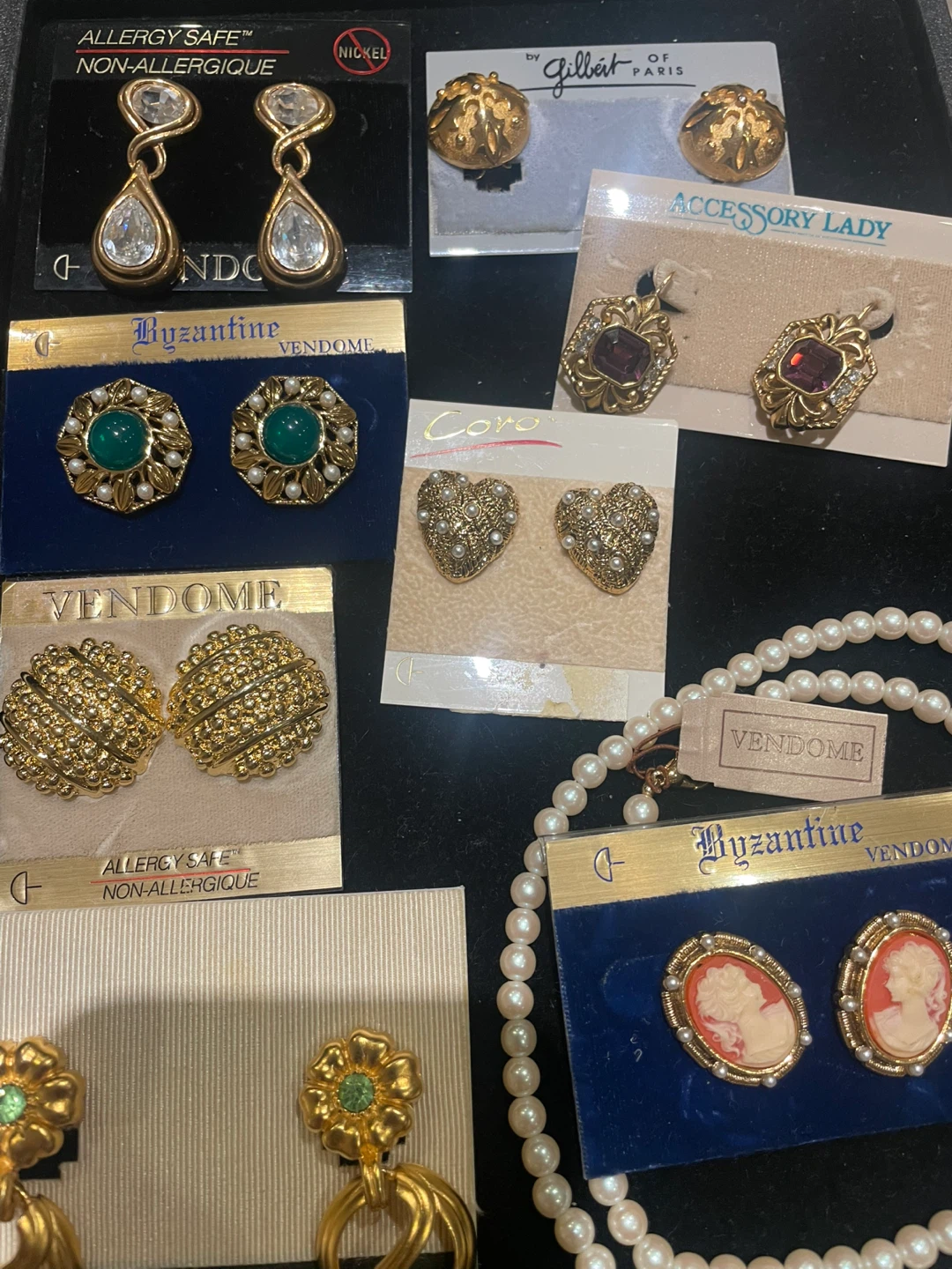 Vintage Vendome, Carolina Herrera, Byzantine Earrings - photo 3