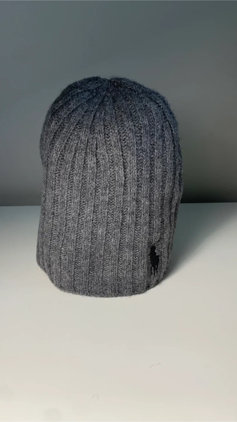 NEW! Polo Ralph Lauren Wool Ribbed Beanie