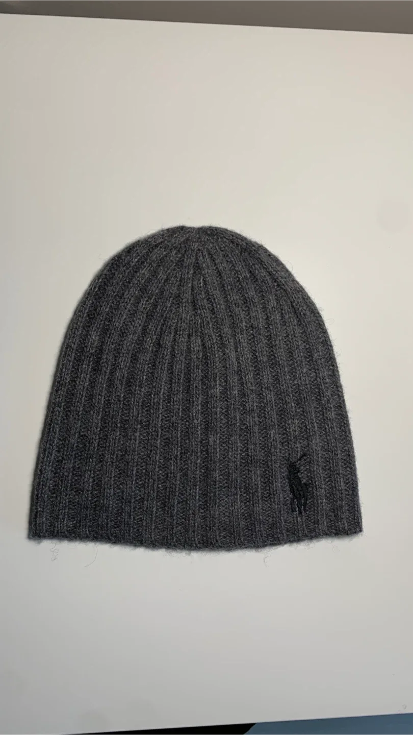 NEW! Polo Ralph Lauren Wool Ribbed Beanie