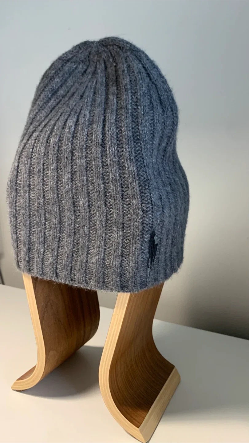 NEW! Polo Ralph Lauren Wool Ribbed Beanie image indicator(3)