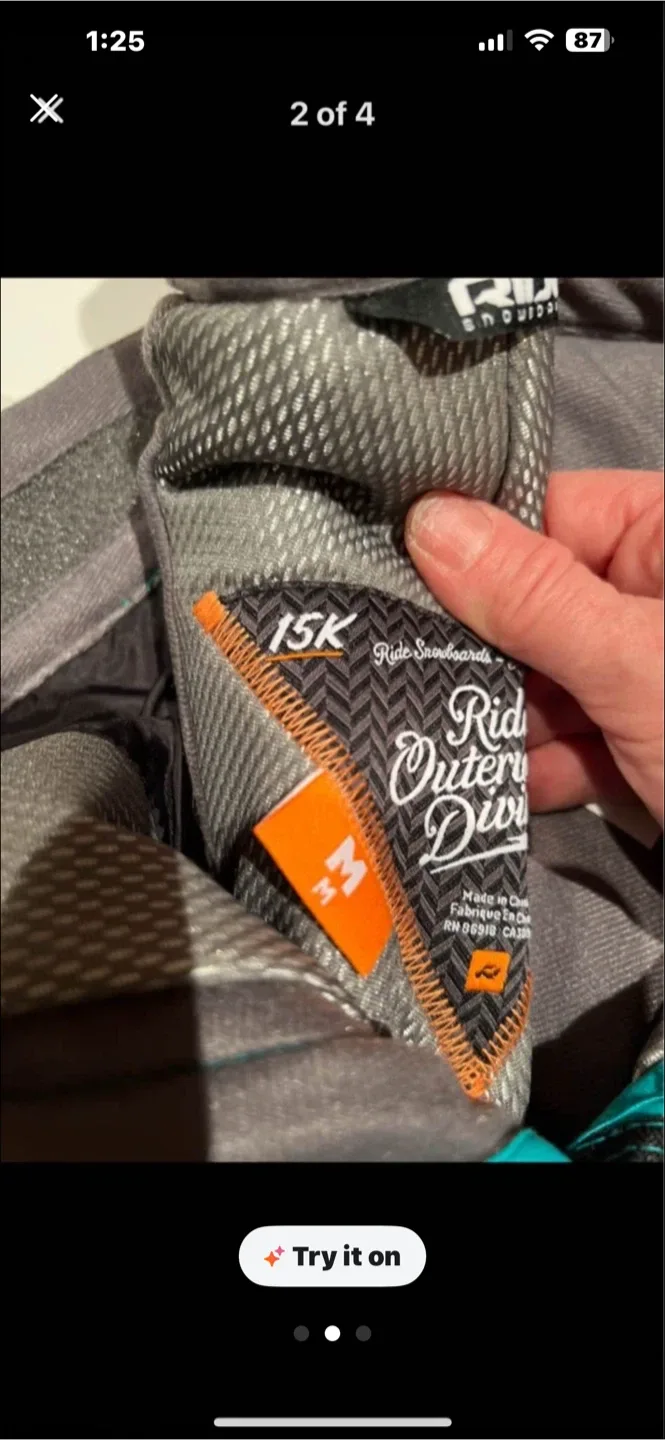 Ride Snowboard Outerwear Division Pants - Size M image indicator(2)