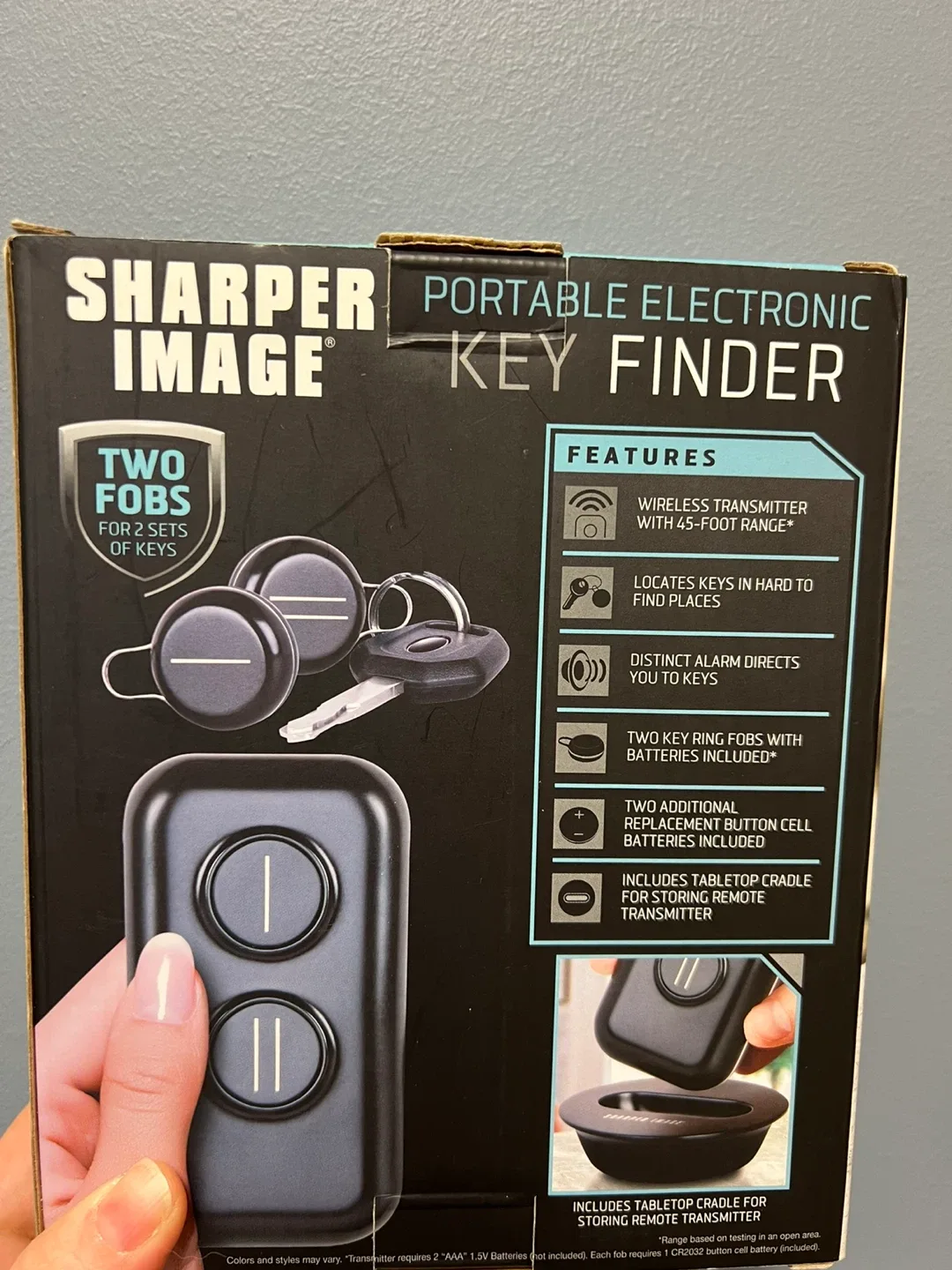 Sharper Image Portable Electronic Key Finder - New image indicator(3)