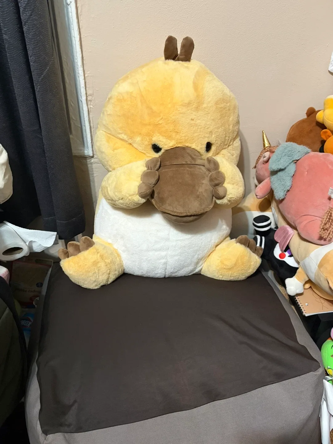 MUJI Body Fit Cushion with a cover mocha cover image indicator(8)