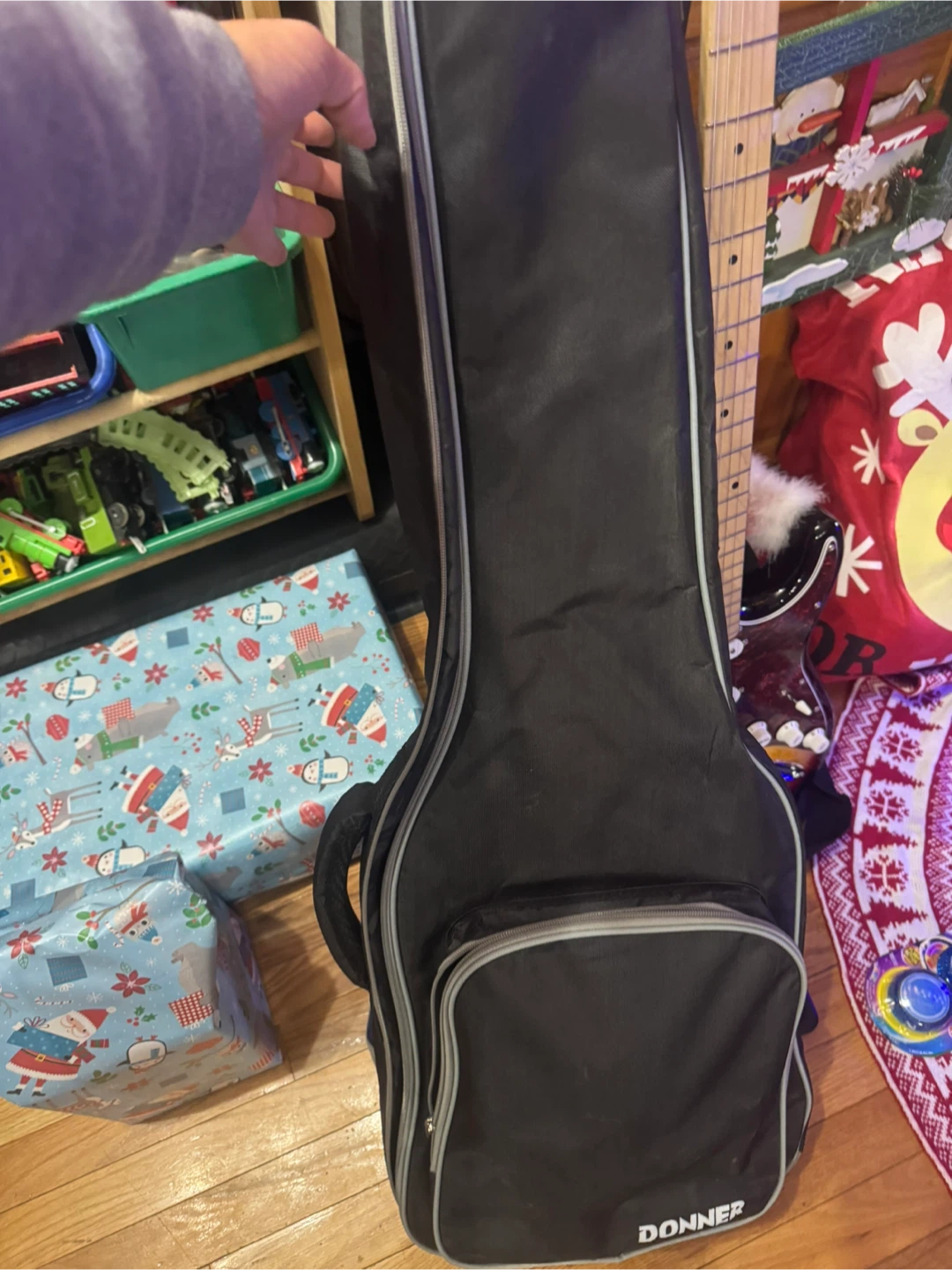 Donner DST-152S Electric Guitar, Amp and gig bag - Sunburst - photo 3