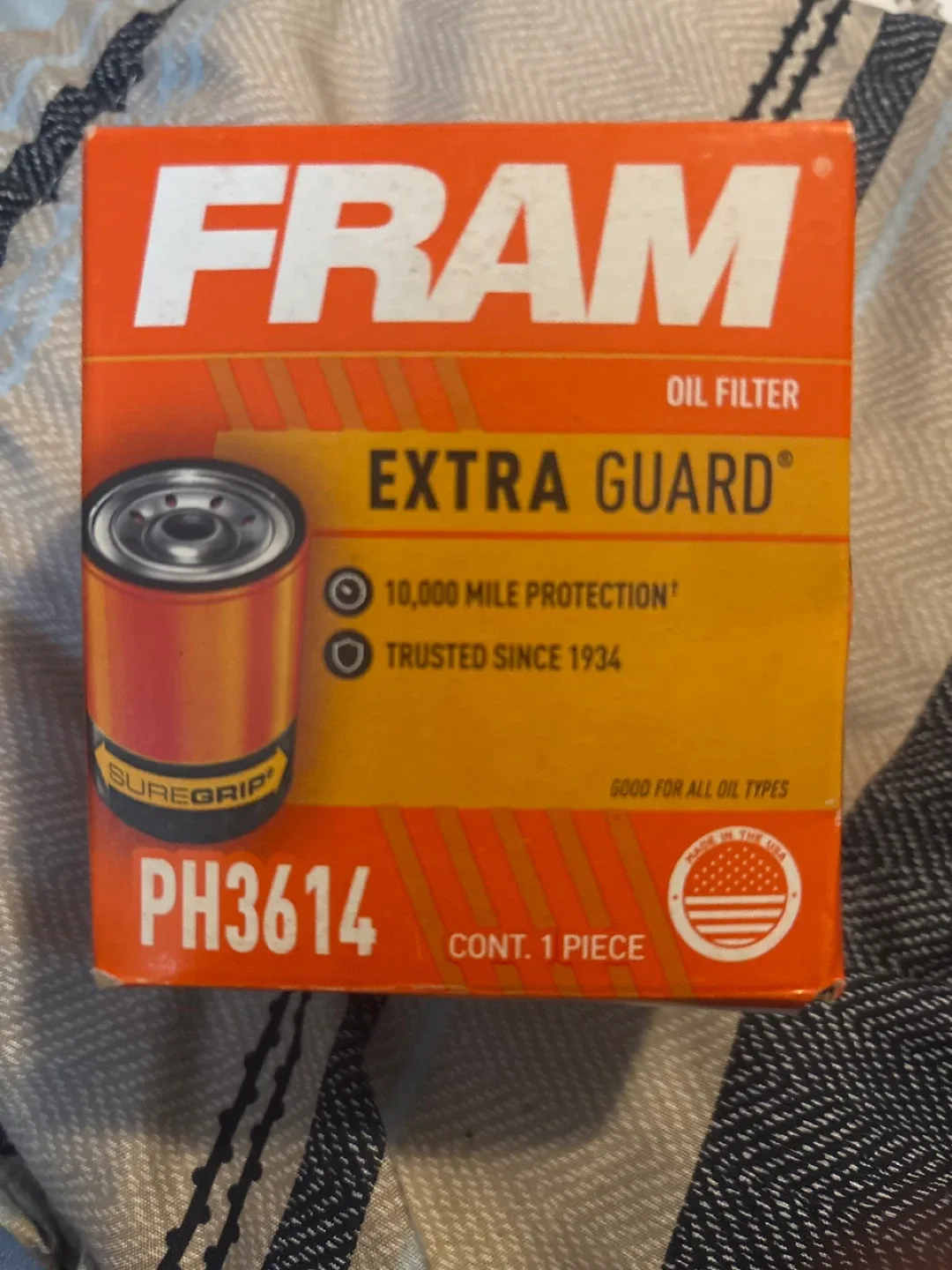 FRAM Extra Guard PH3614 Oil Filter - New