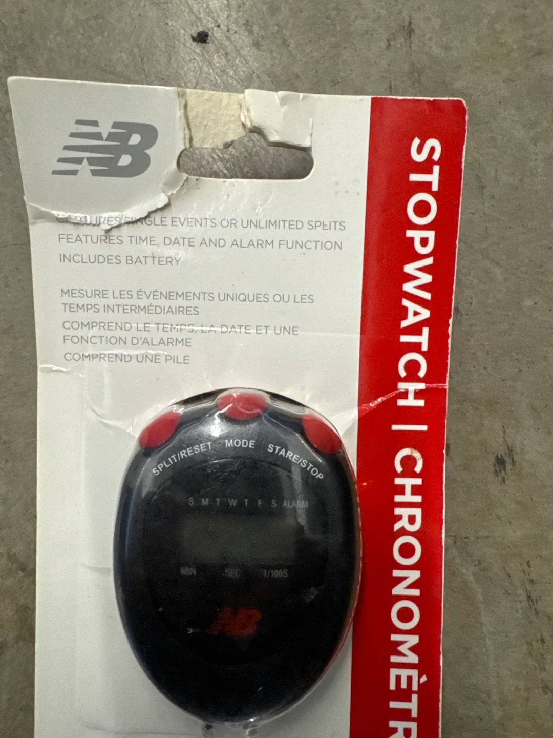 New Balance Stopwatch