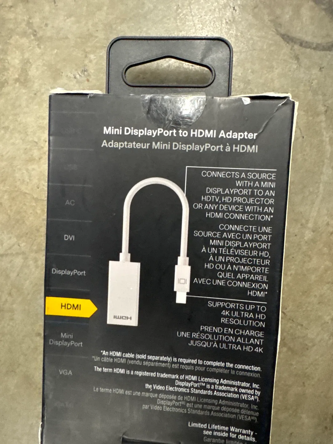 New NXT Mini DisplayPort to HDMI Adapter