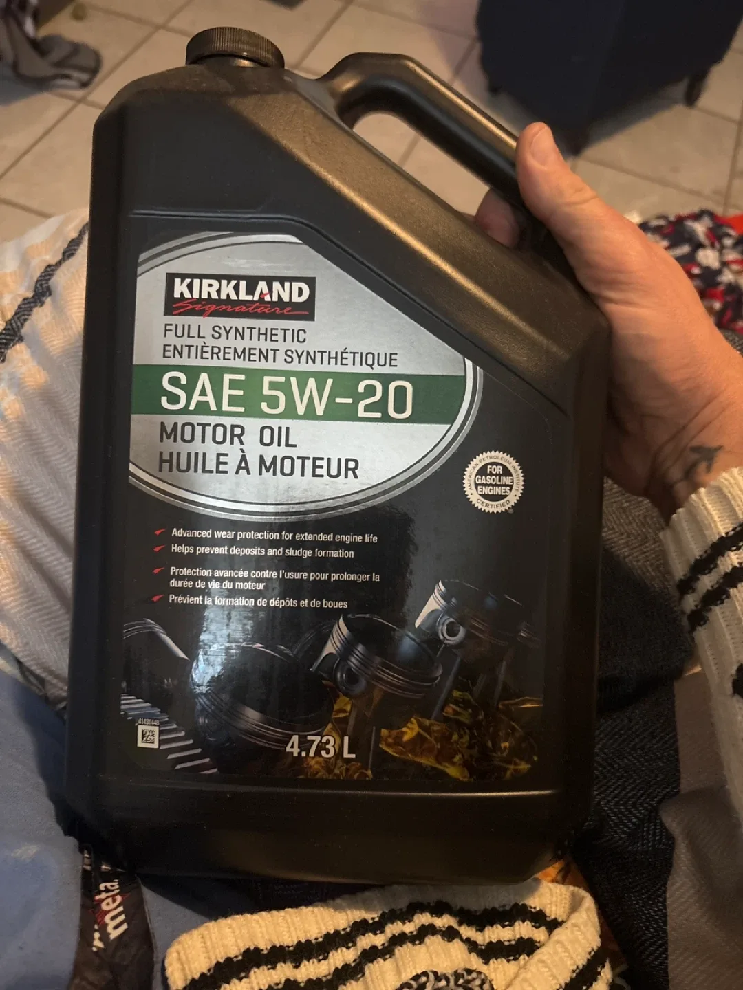 Kirkland Signature SAE 5W-20 Motor Oil