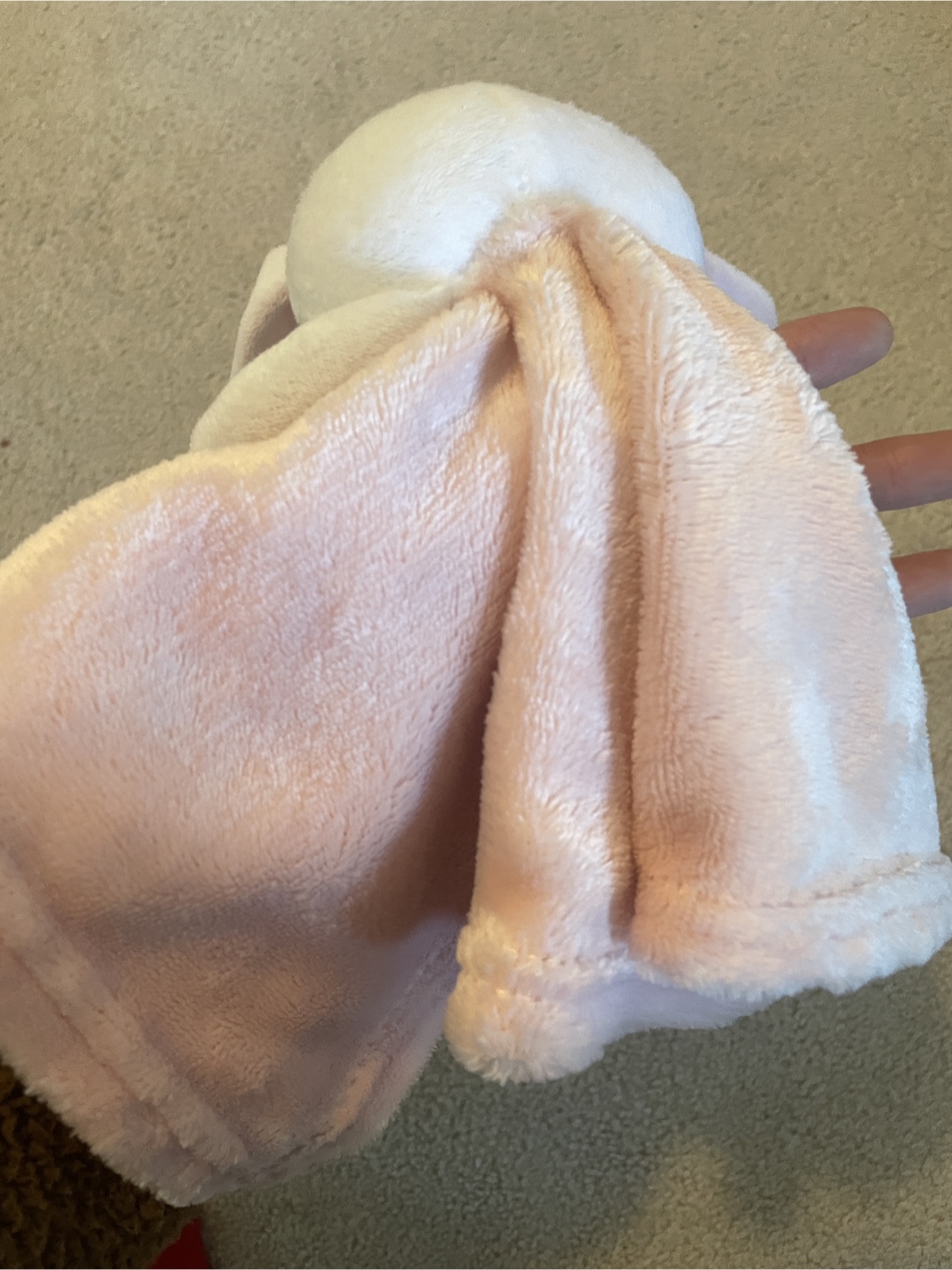 Baby's First Nemcor Pink Bunny Comforter - photo 3