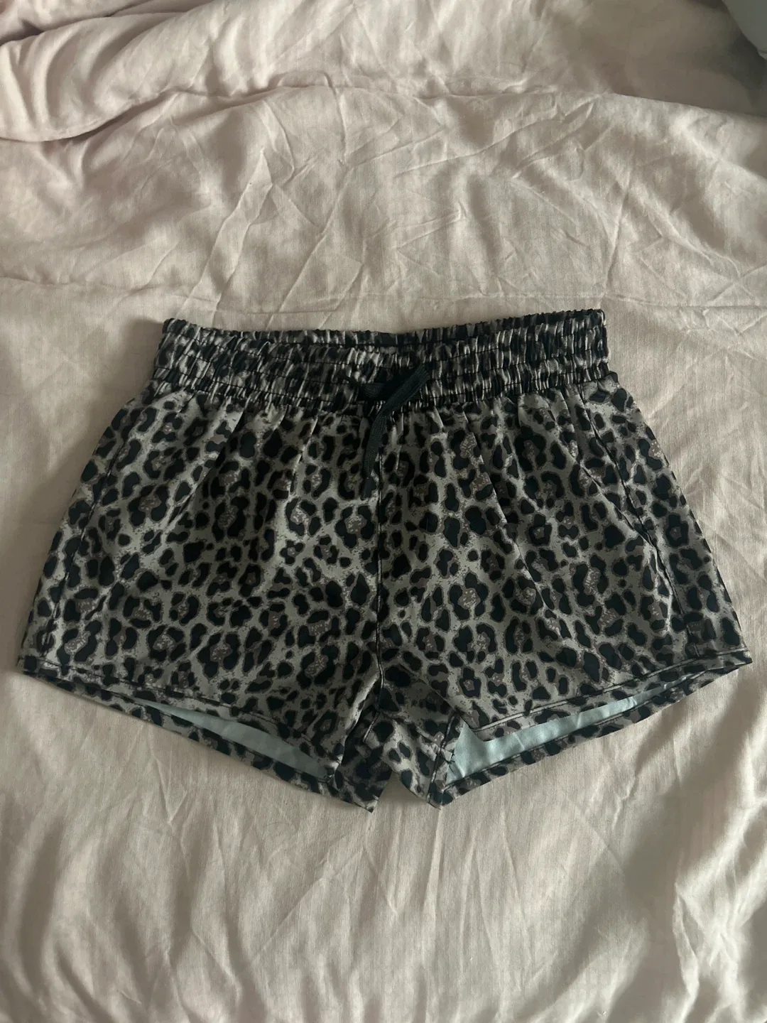 Kids Leopard Print sport/ swimming Shorts - Size S (7/8)