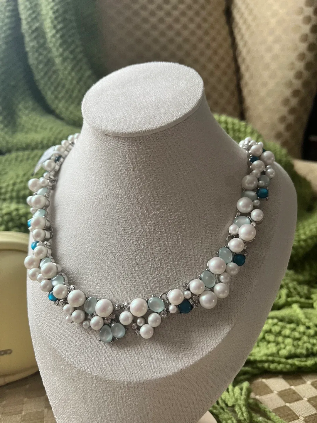 Pearl and Gemstone Necklace