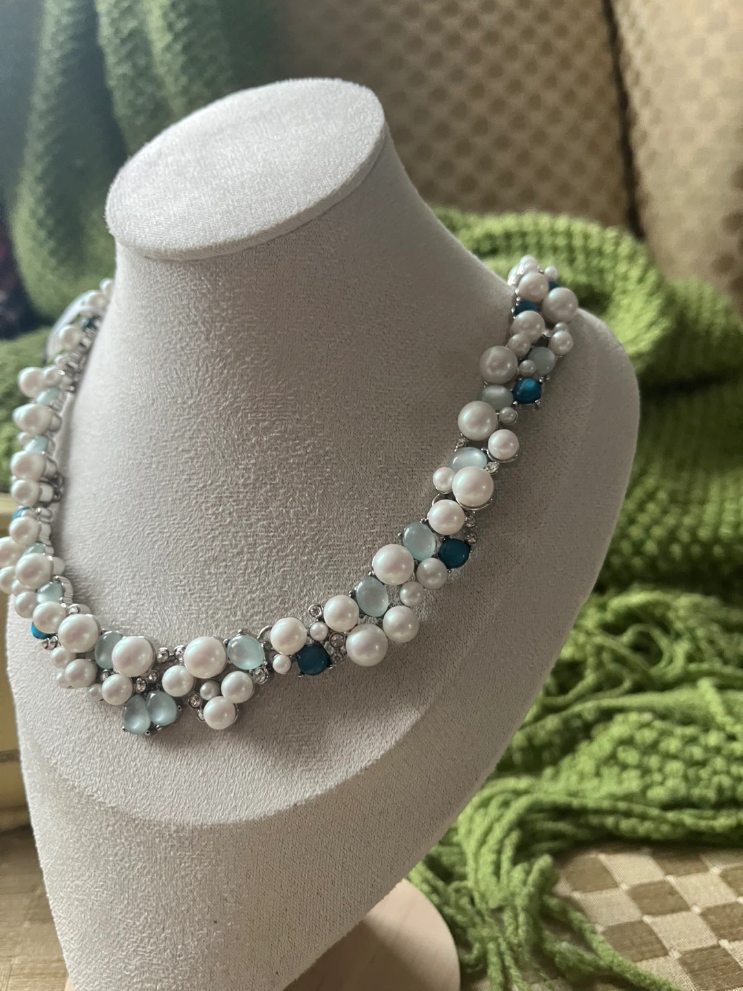Pearl and Gemstone Necklace - photo 2