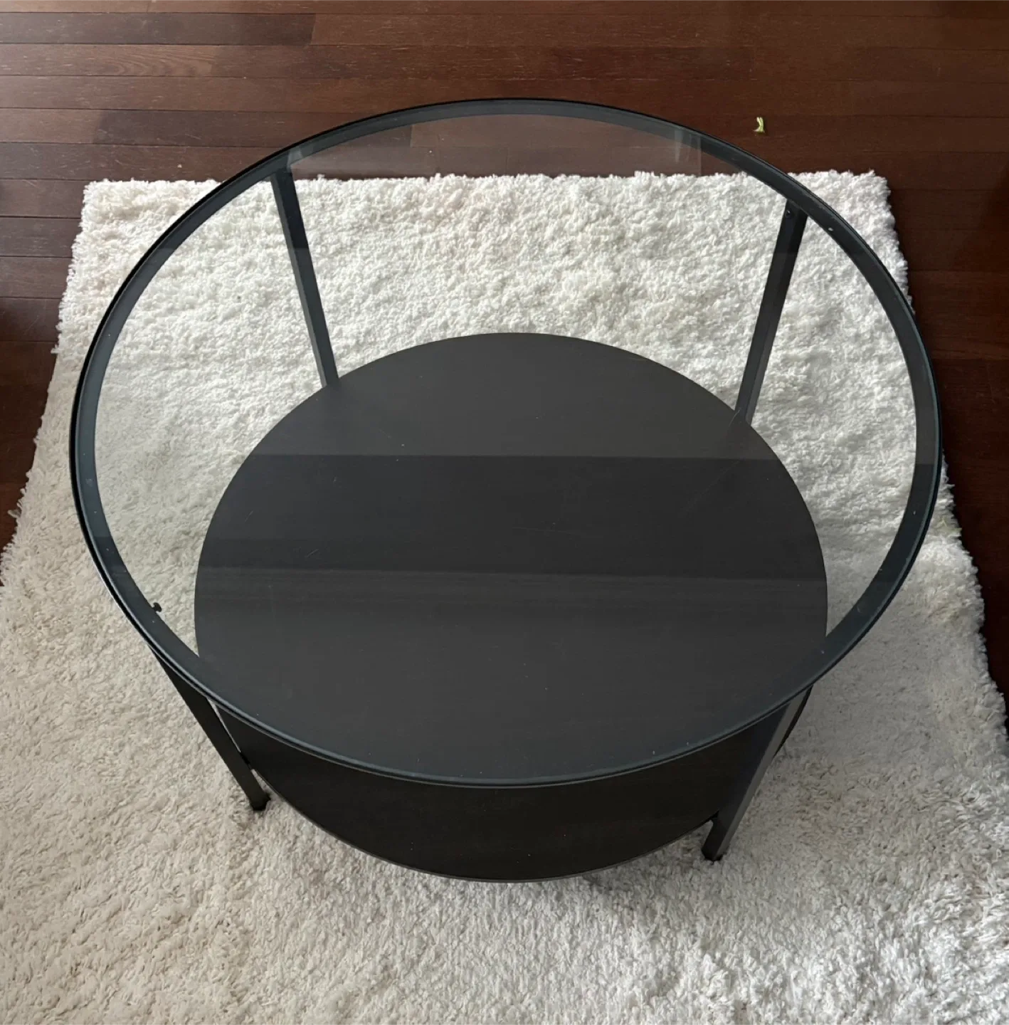 Round Glass Coffee Table