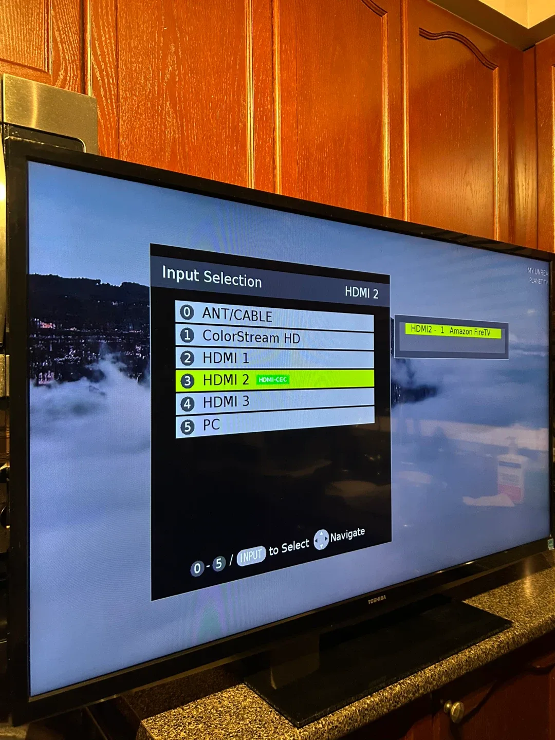 Toshiba 46" 1080p LED TV (Monitor Use Only) + Z10 Media Streamer image indicator(5)