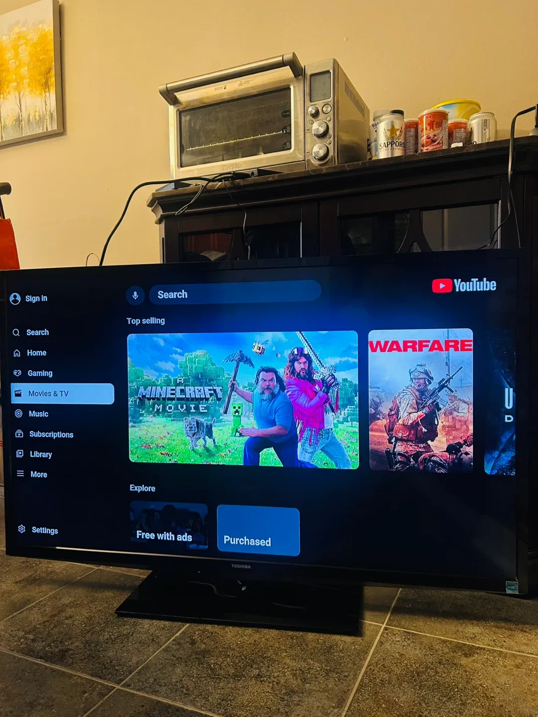 Toshiba 46" 1080p LED TV (Monitor Use Only) + Z10 Media Streamer image indicator(3)