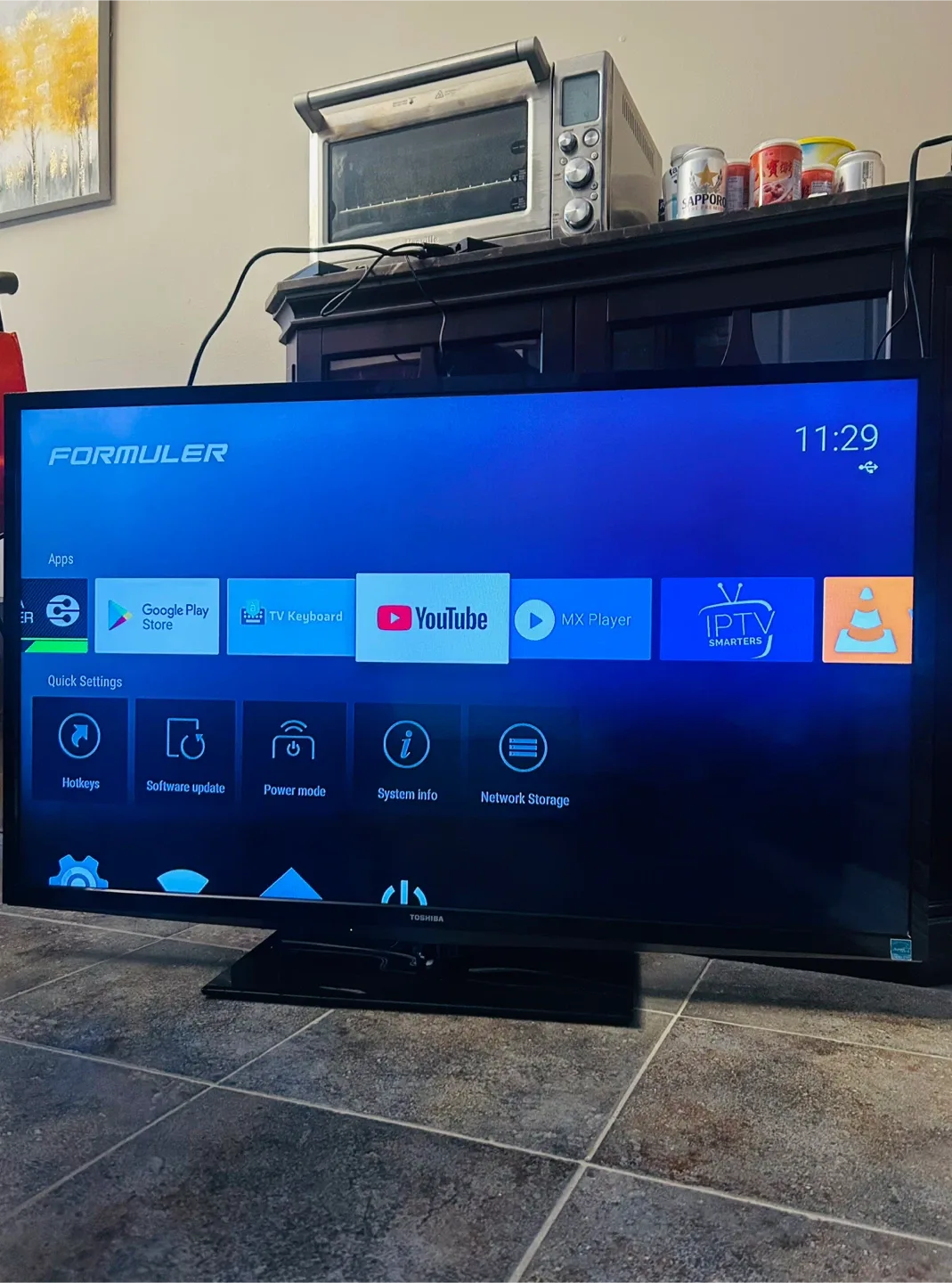 Toshiba 46" 1080p LED TV (Monitor Use Only) + Z10 Media Streamer image indicator(4)