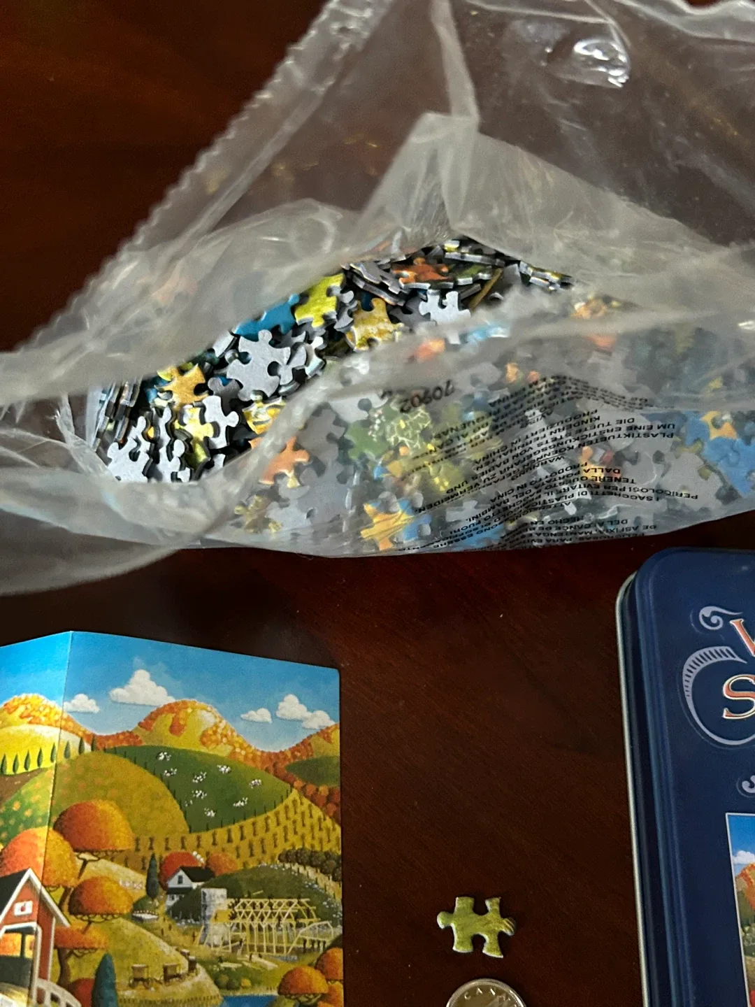 $5  World's Smallest 1000 Piece Puzzle micro mini pieces image indicator(6)