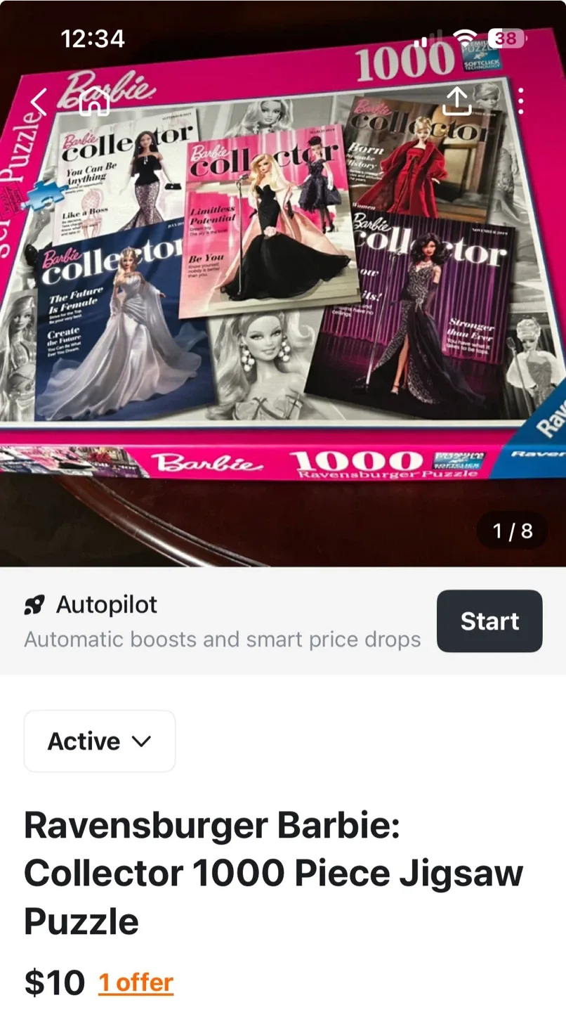 $5  World's Smallest 1000 Piece Puzzle micro mini pieces image indicator(7)