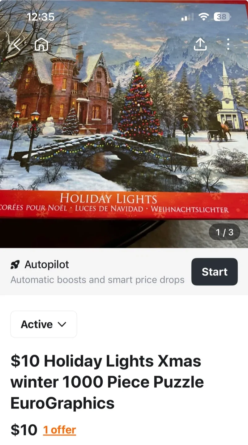 $5  World's Smallest 1000 Piece Puzzle micro mini pieces image indicator(8)