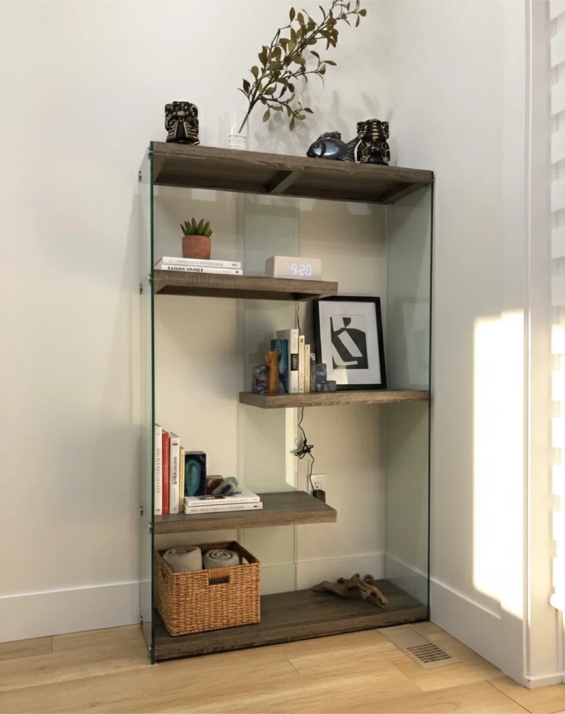 Glass Display Shelf