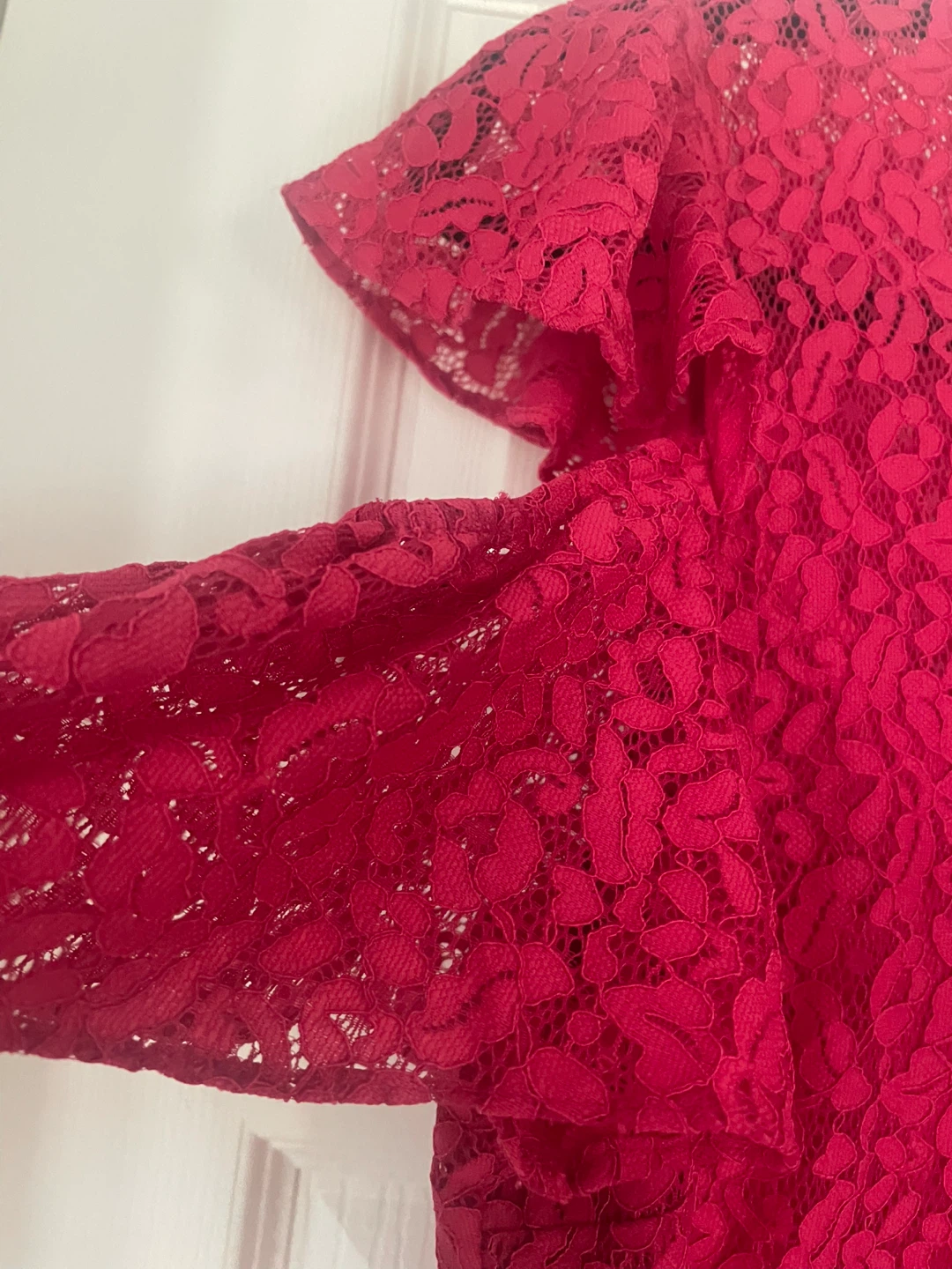 RW&CO. Pink Lace Dress - Size 8 - photo 5