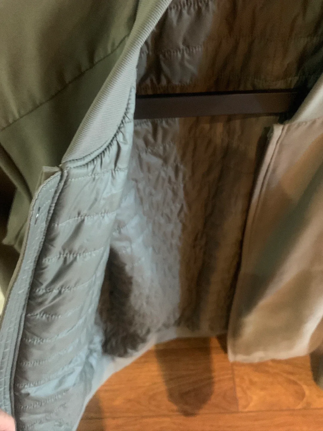 Lululemon Olive Green Bomber Jacket image indicator(2)