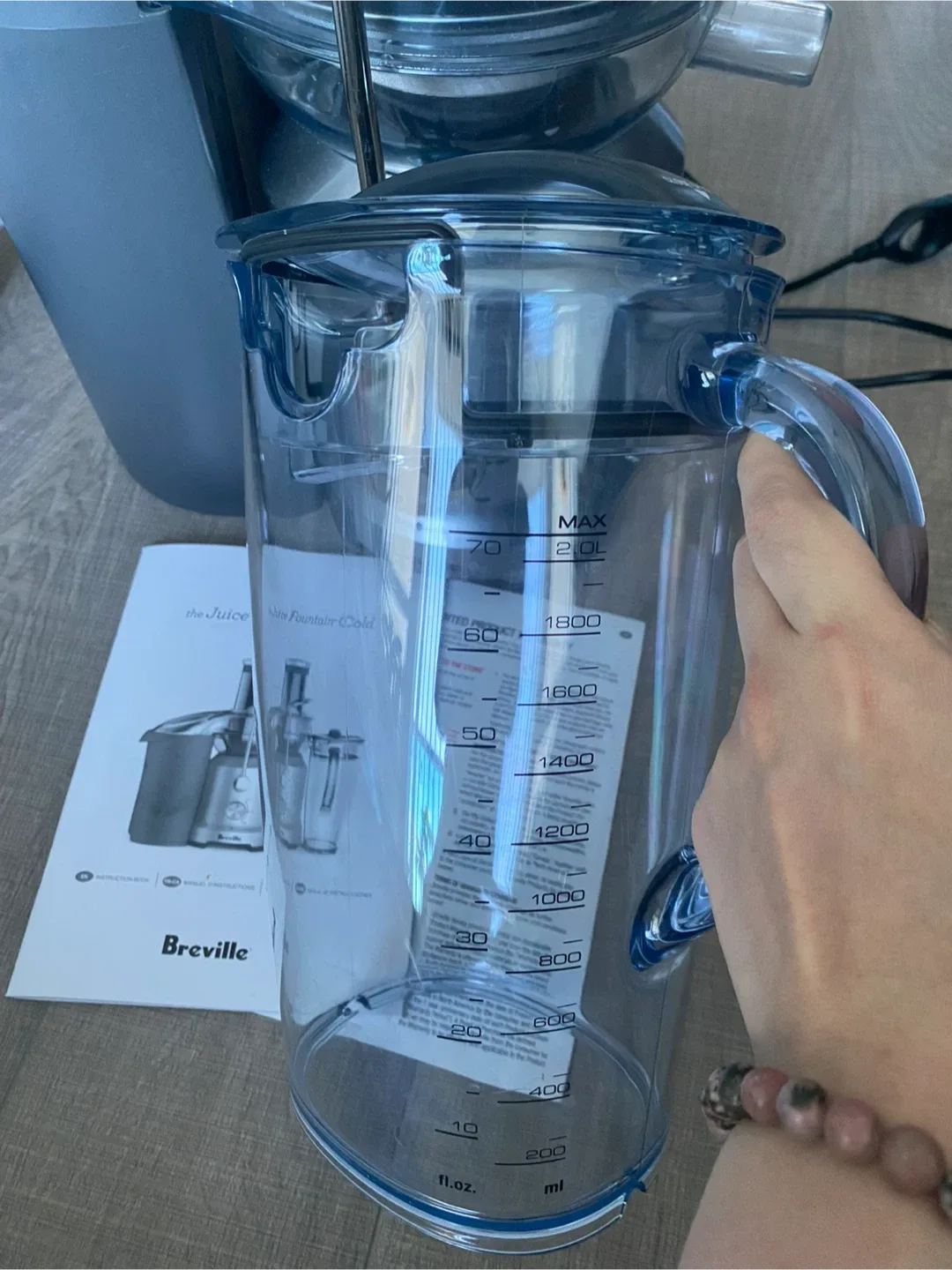 Breville Juice Fountain Cold Juicer #cleanout image indicator(3)