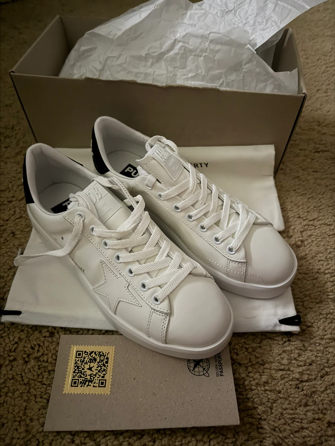 New Golden Goose Pure Star Sneakers - White - photo 2