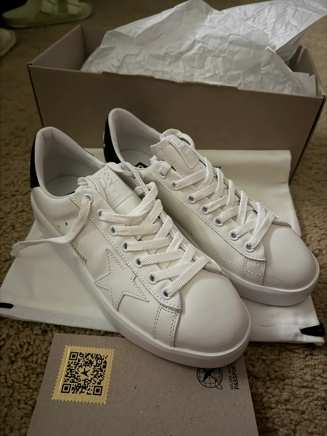 New Golden Goose Pure Star Sneakers - White - photo 3