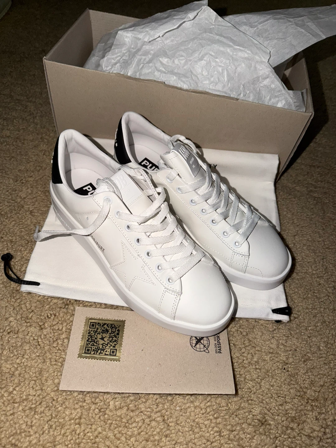 New Golden Goose Pure Star Sneakers - White - photo 4