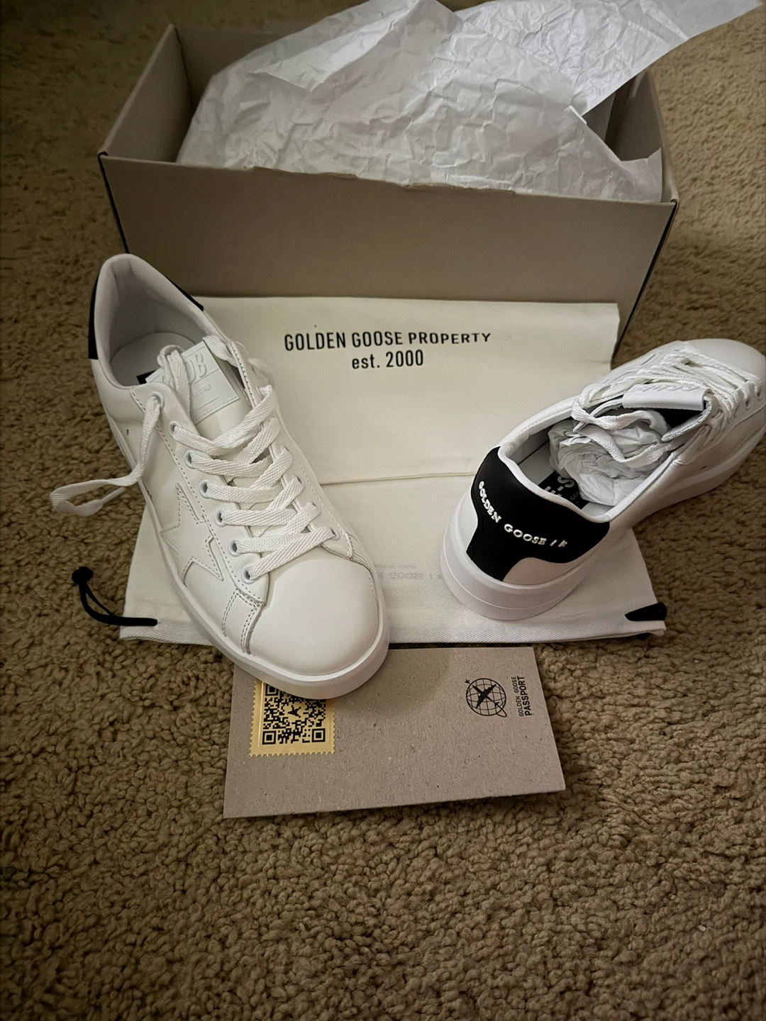New Golden Goose Pure Star Sneakers - White - photo 5