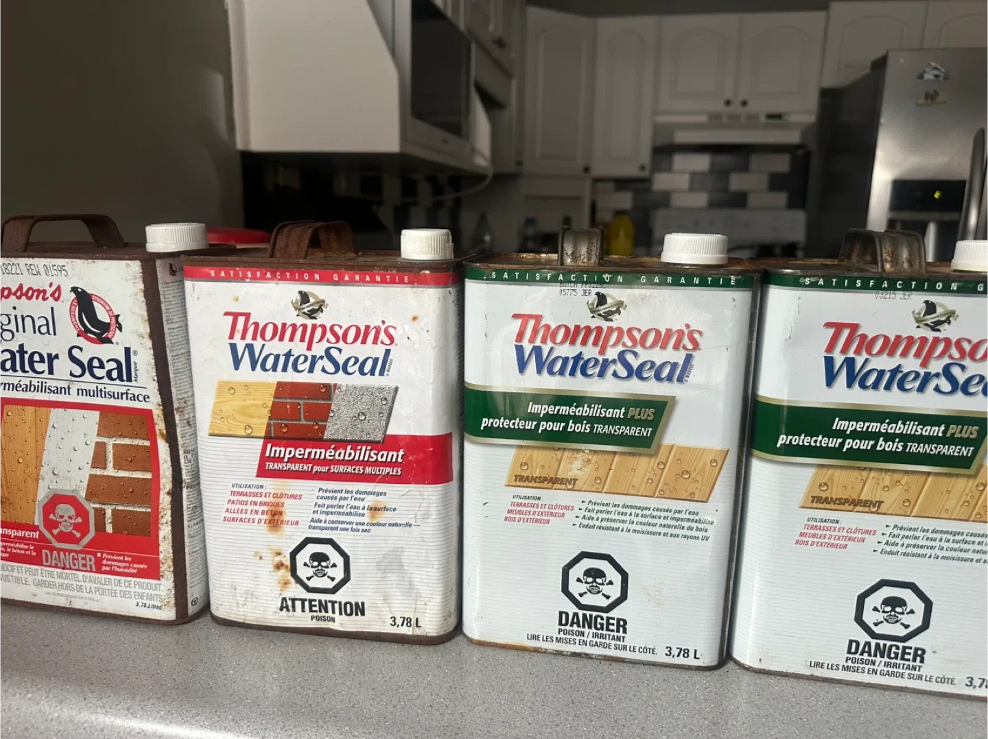 Thompson's Water Seal - 3.78L-new-all for 30$ image indicator(3)