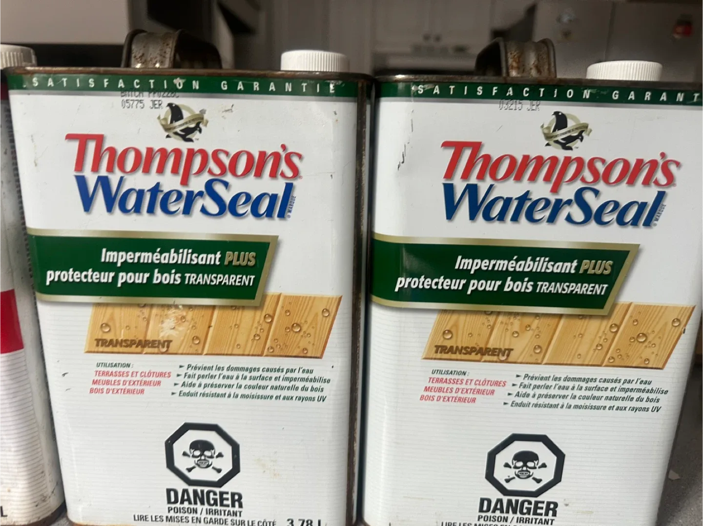Thompson's Water Seal - 3.78L-new-all for 30$ image indicator(2)