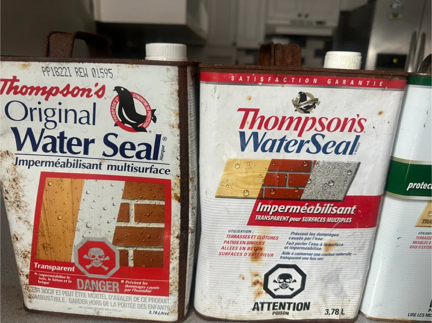 Thompson's Water Seal - 3.78L-new-all for 30$