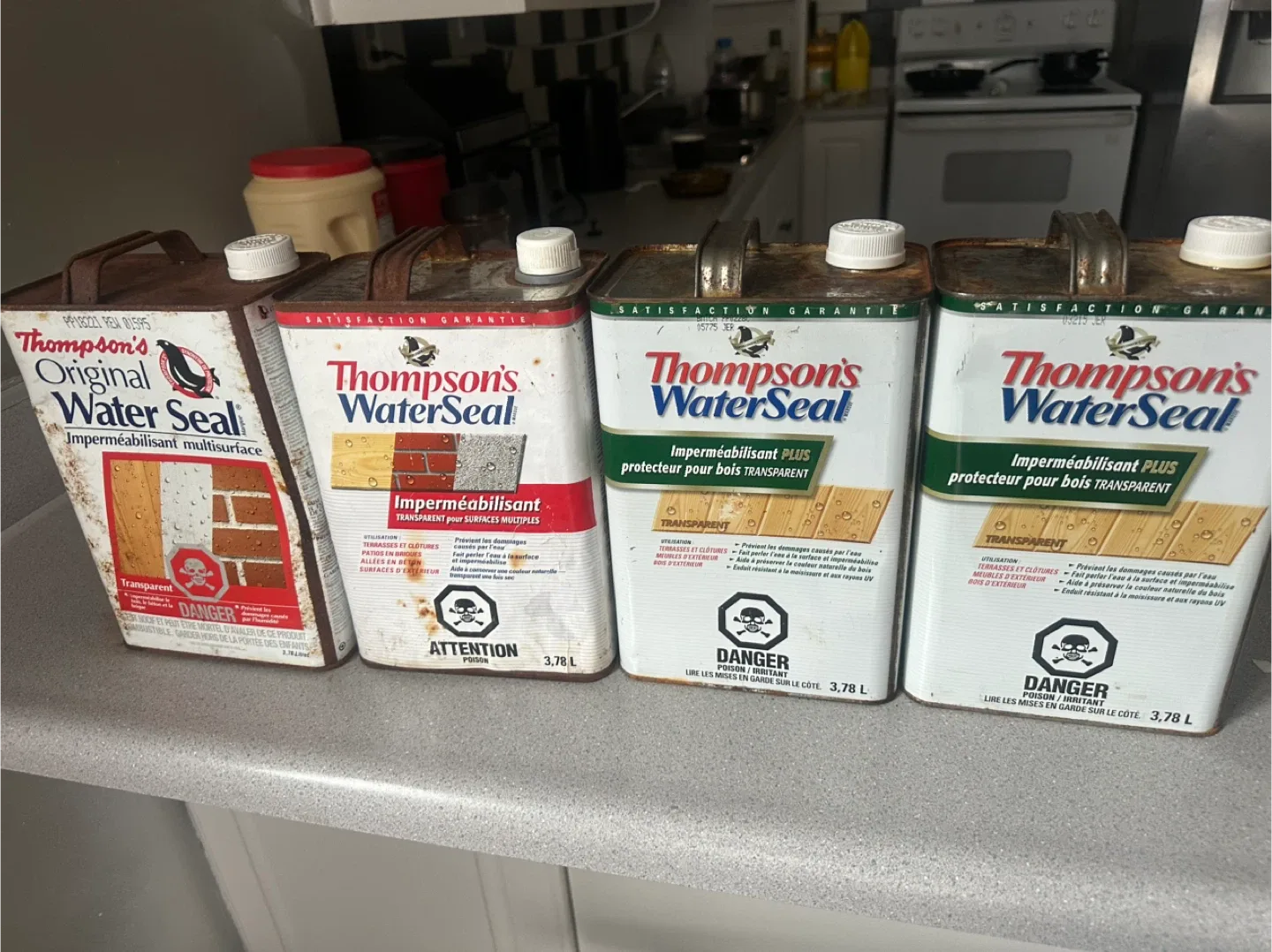 Thompson's Water Seal - 3.78L-new-all for 30$ image indicator(4)