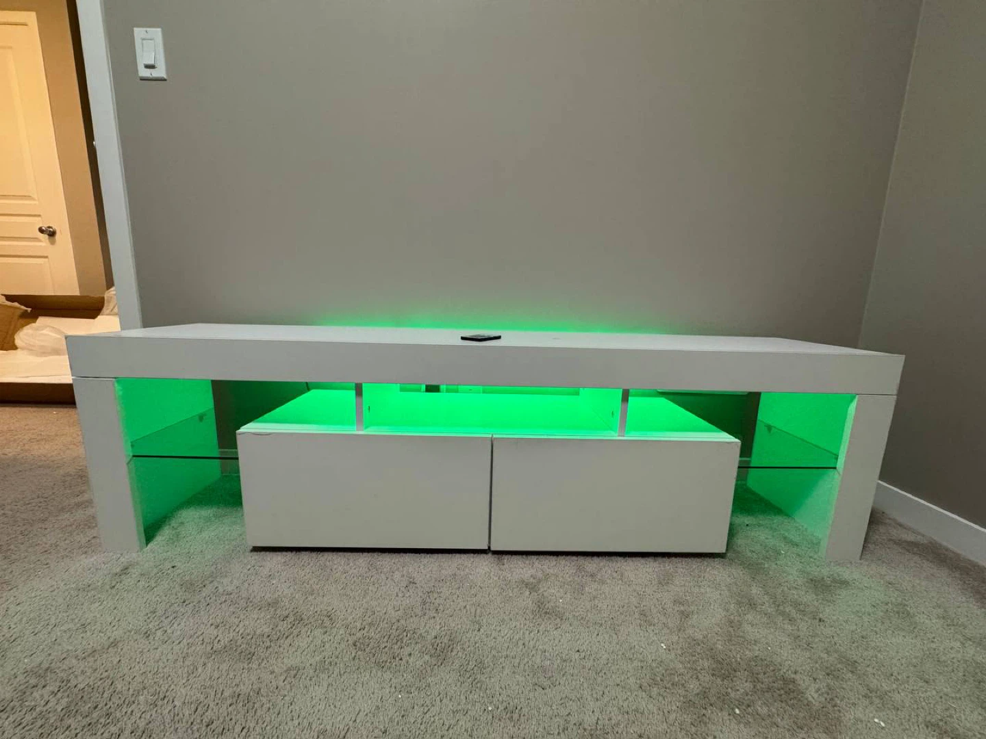 White LED Entertainment Unit - photo 2