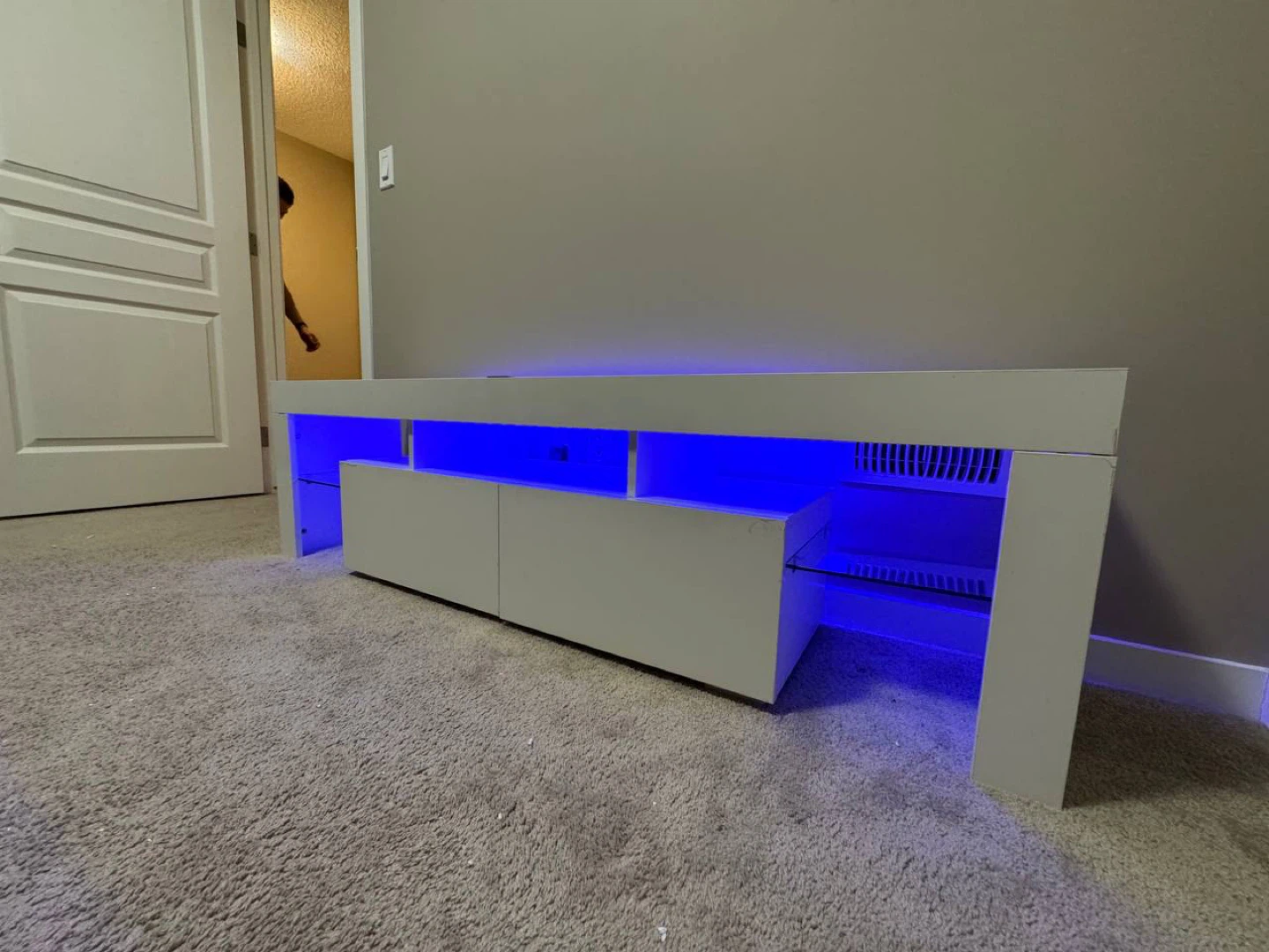 White LED Entertainment Unit - photo 5
