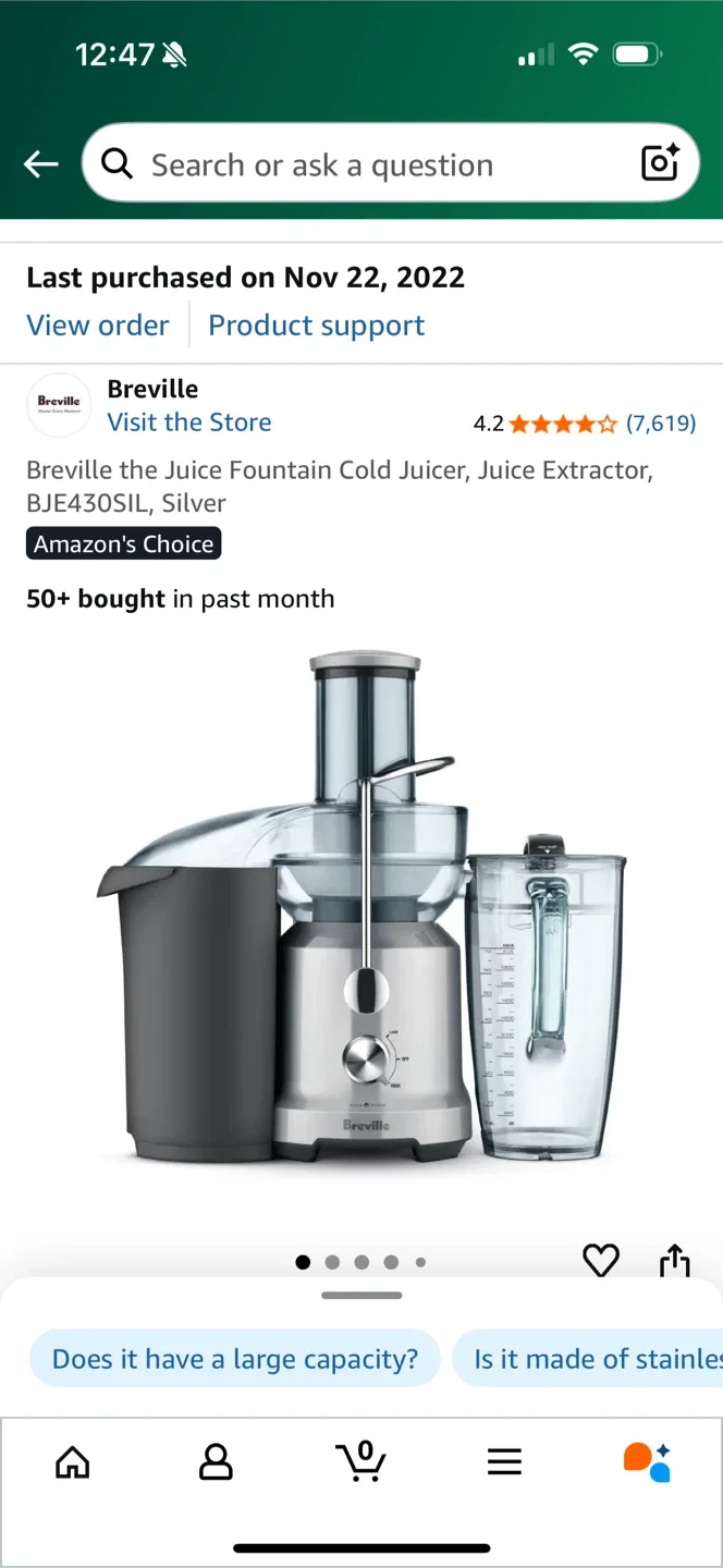Breville Juice Fountain Cold Juicer #cleanout image indicator(6)