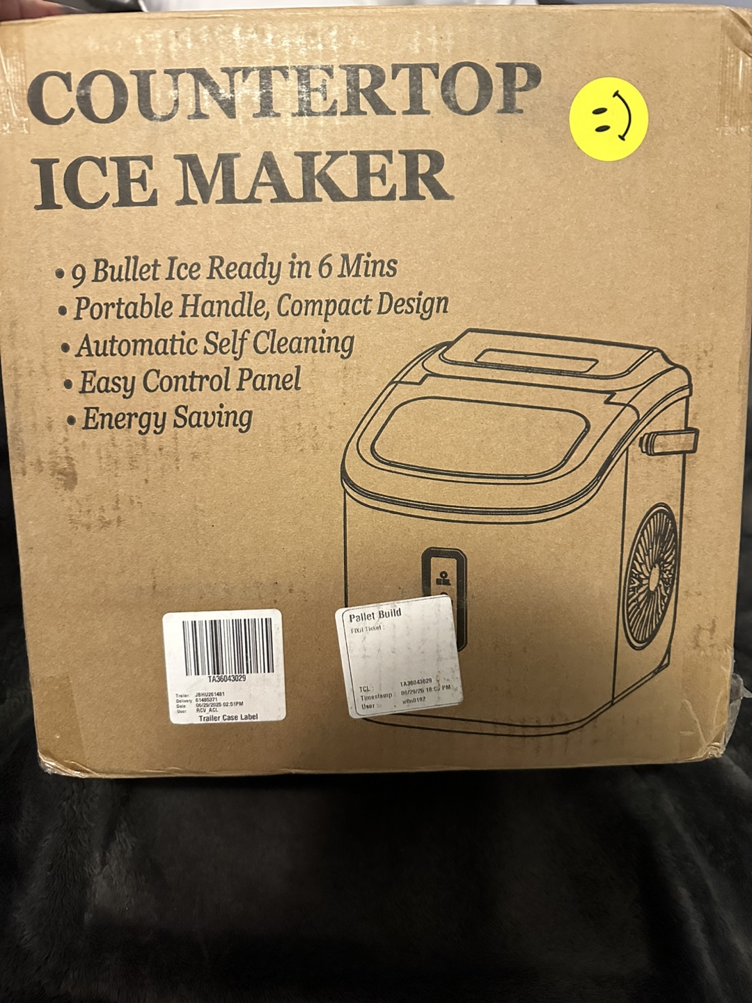 Countertop Ice Maker - 9 Bullet Ice Ready in 6 Mins